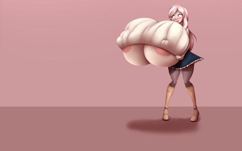 Anime with huge tits, Gigantic Breast Expansion Princess, Big breast expansion