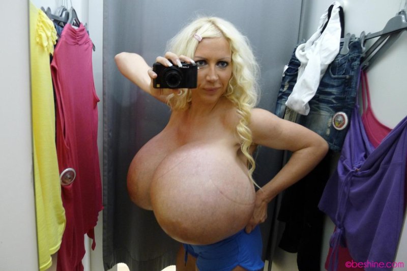 Big pouted boobs, Huge Silicone Tits, Silicone tits