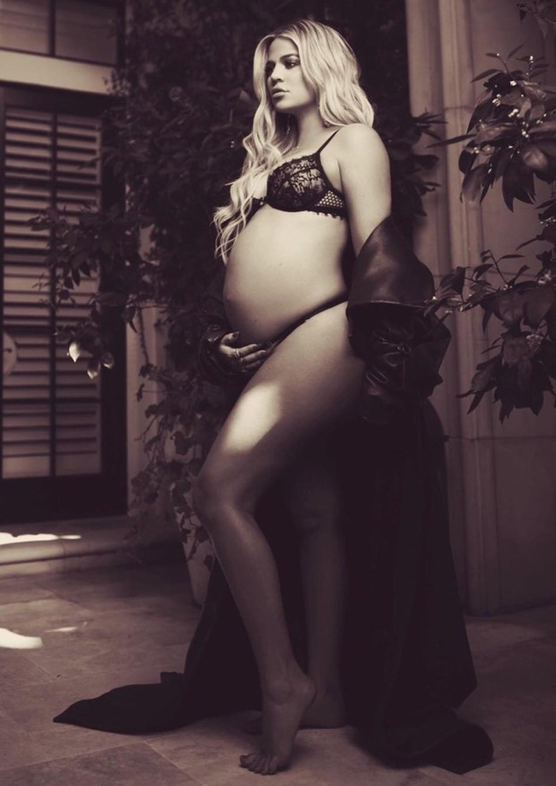 Chloe Kardashian is pregnant, Photo shoots of pregnant celebrities, Photoshoot of pregnant stars
