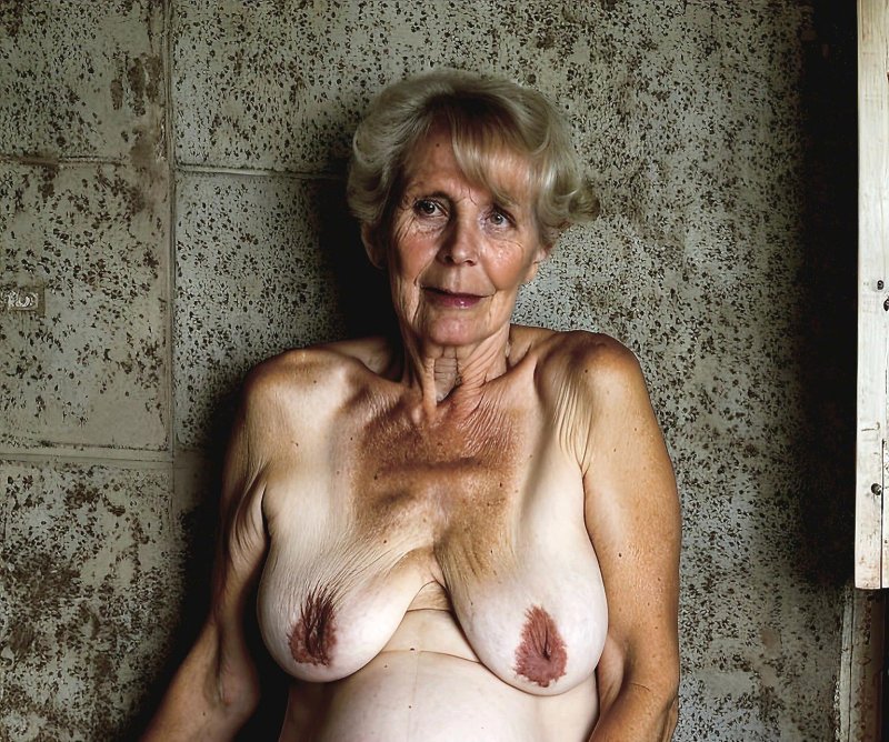 Beautiful naked old women, Naked old women with saggy tits, Old woman naked