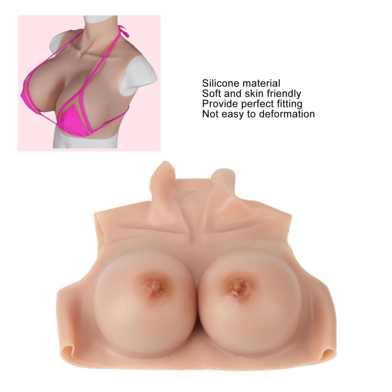 Breast silicone simulator, Falled breasts, Artificial breasts