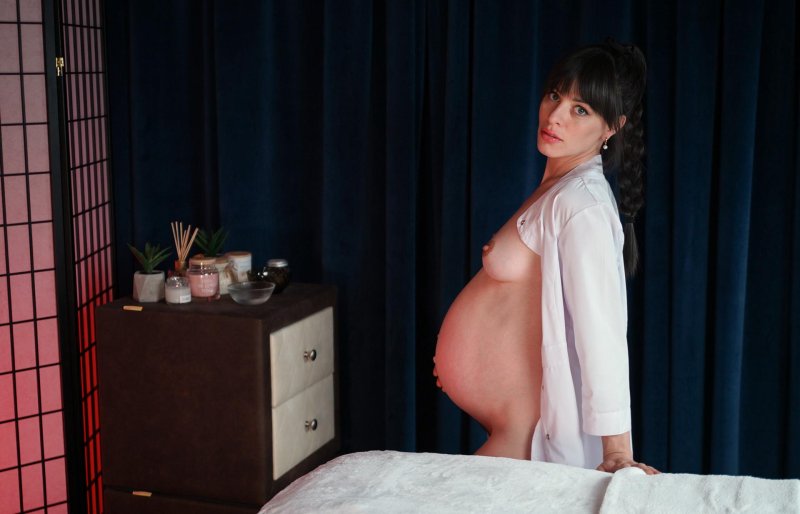 Beautiful pregnant woman, Pregnancy, The woman is pregnant
