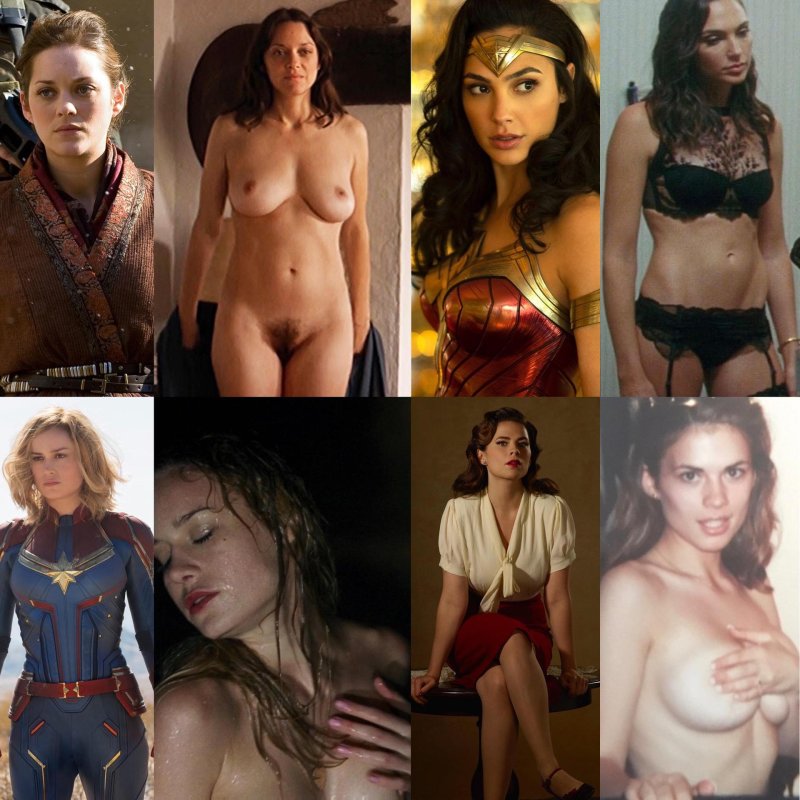 Naked celebrities from films, Erotic, Naked actresses Marvel