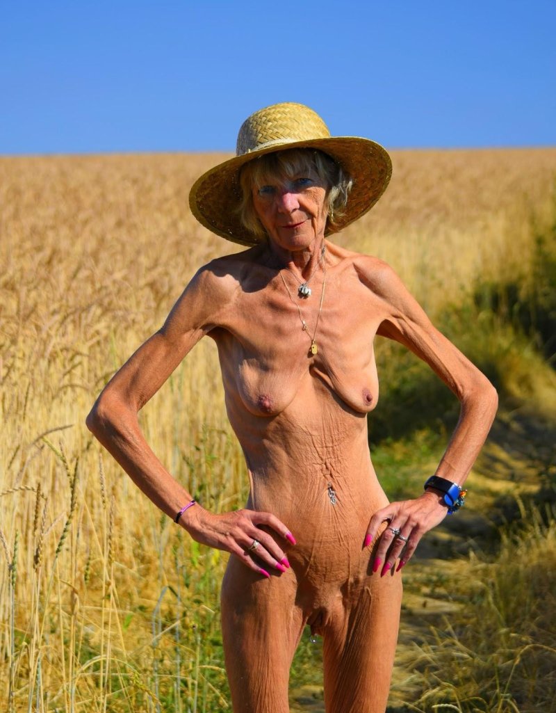 Thin naked old women, Naked thin old women, Naked very skinny old women