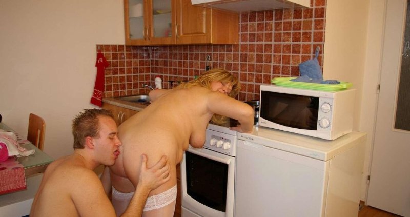 Naked women in the kitchen with son, Porn mom in the kitchen, In the kitchen porn