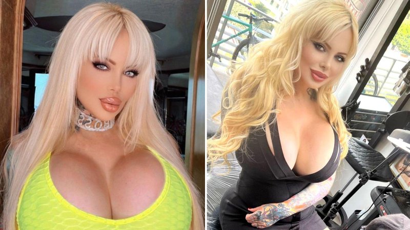 Sabrina Sabrov, Silicone breast, Sabrina sabrok Big tits