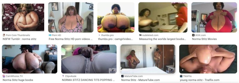Very big tits Norma Stitz, Annie Hawkinsterer, Norma stitz