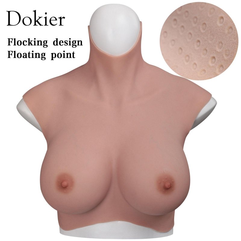 Breast silicone simulator, The shape of breasts, Big artificial breasts