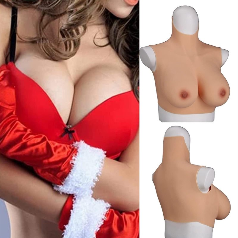 Falled breasts, Big artificial breasts, Silicone breasts