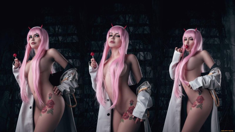 Christina Fink Zero Two, Ero cosplay, Anime cosplay Ero