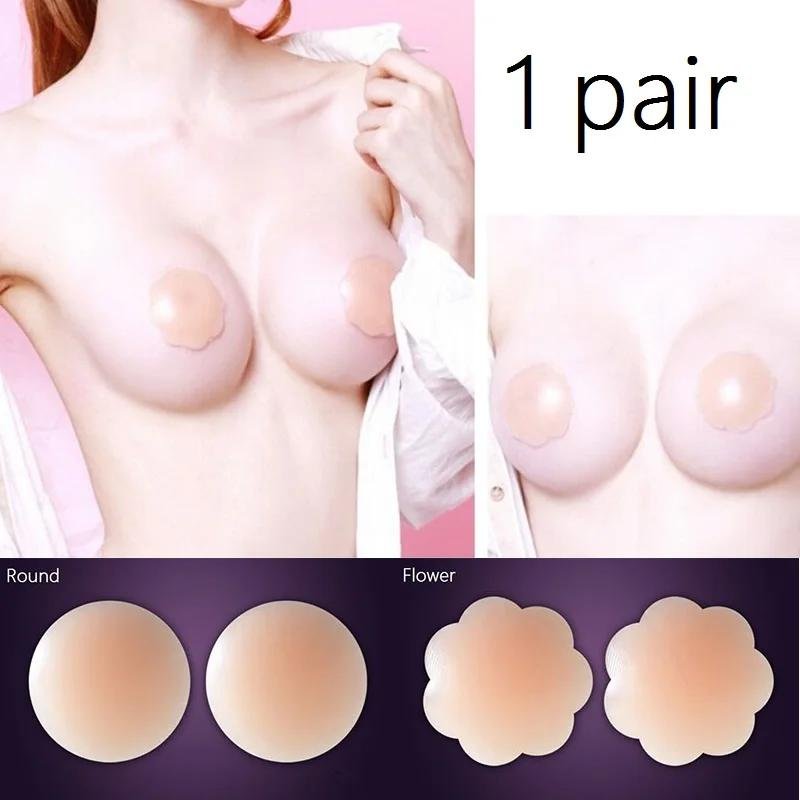 Silicone overlays for chest, Silicone linings on nipples, Silicone inserts for the chest