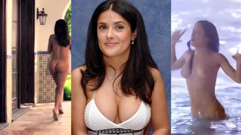 Salma Hayek in his youth naked, Salma Hayek Nudozhnka, Salma Hayek increased the bust