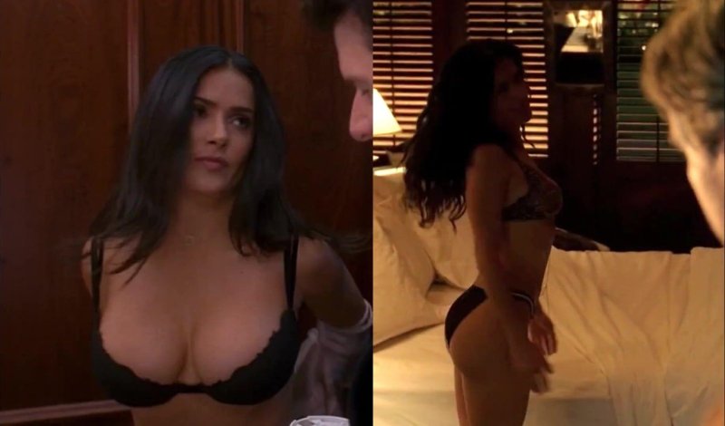Salma Hayek Naked Thors, Salma Hayek chest, Salma Hayek hot