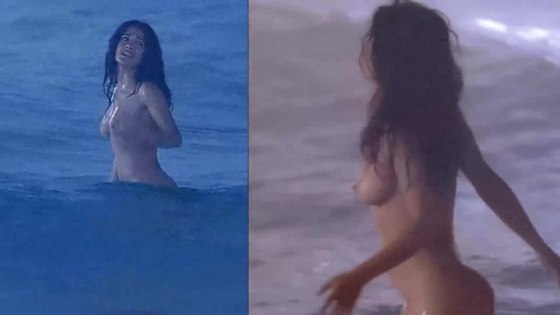 Salma Hayek in his youth naked, Salma Hayek Naked, Salma Hayek boobs
