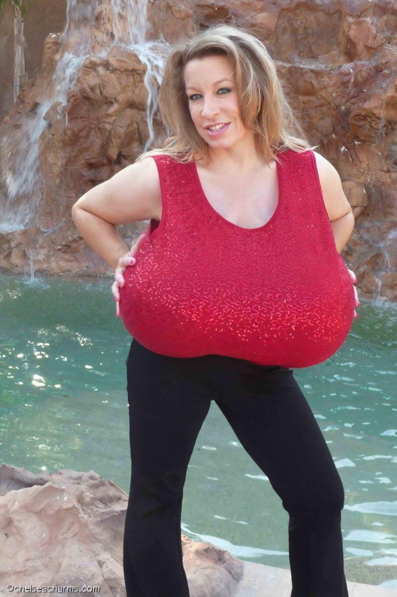 Chelsea Charms Big breast, Chelsea Charms, The largest breasts in world