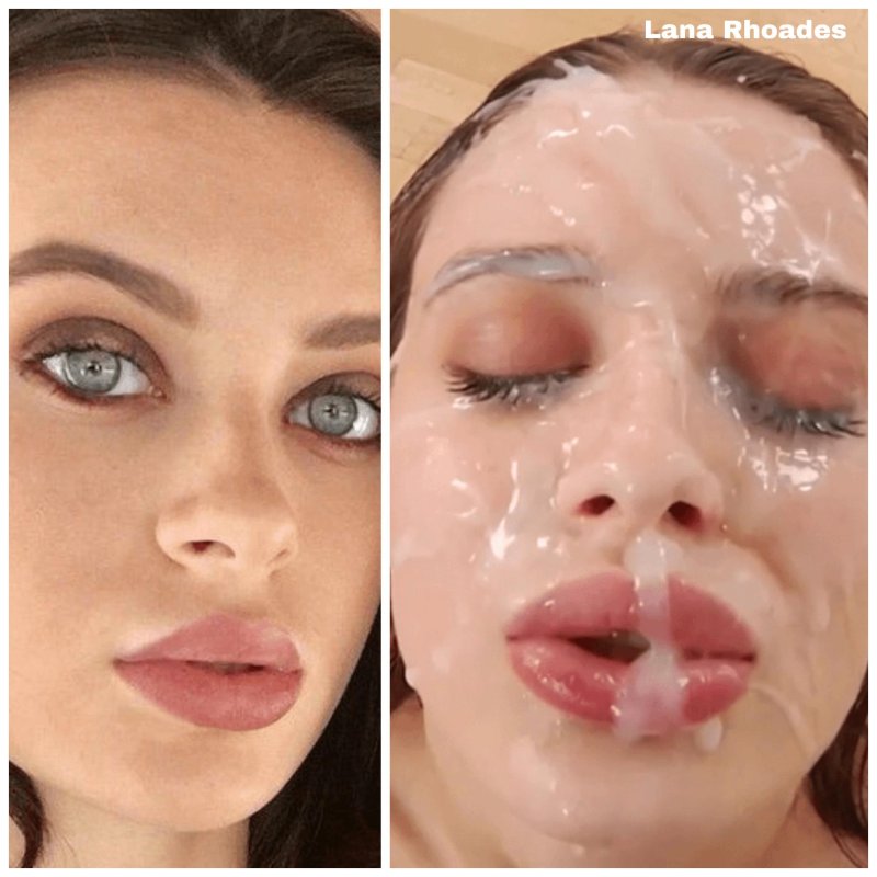 Lana Roads, Lana ROUDS RHOADES Cumshot, Lana ROUDS WITHOUT MAKIAGE