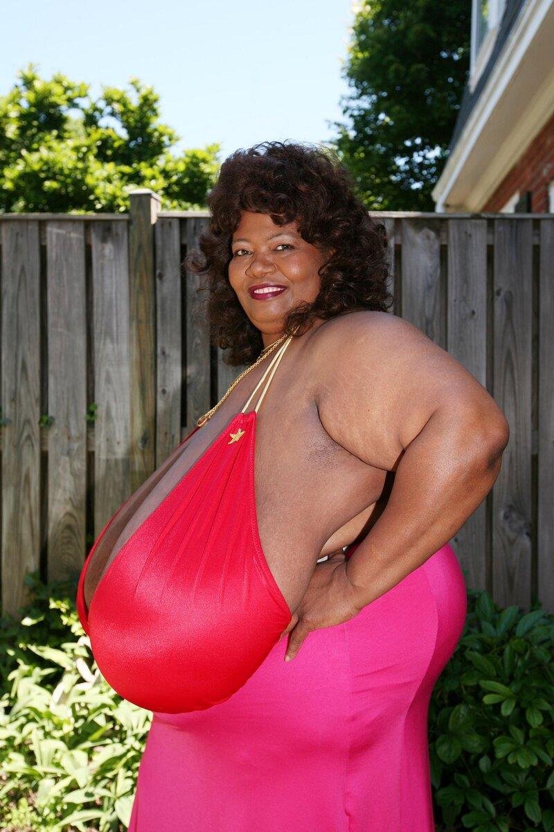 Annie Hawkinster Sters, Woman with the biggest breast in world, The largest female breast