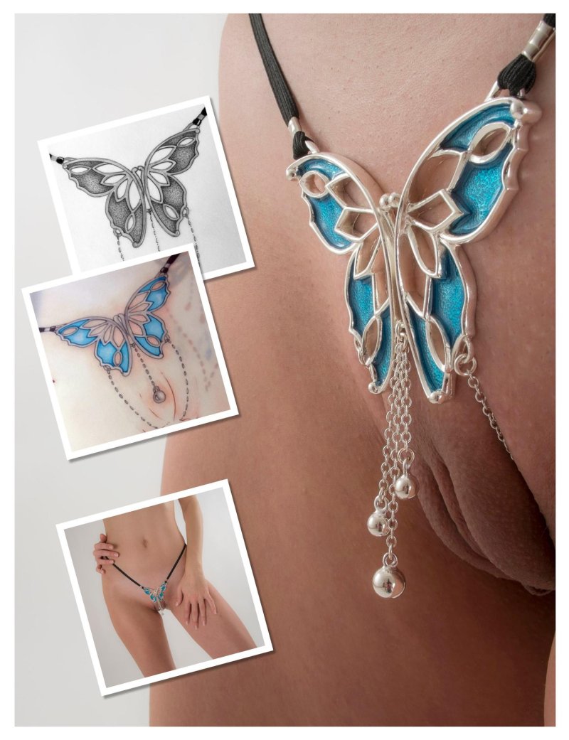 Intimate jewelry Sylvie Monthule, Female intimate jewelry, Intimate jewelry