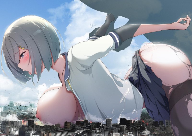 Giant girl hentai, Porn anime giant, Gianthik anime