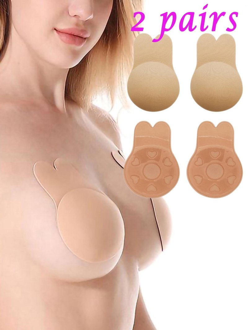 Silicone breast, Silicone linings on nipples, Silicone overlage on the chest