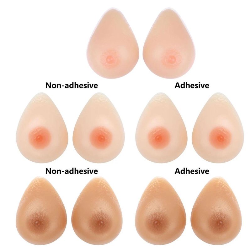 Breast silicone simulator, Silicone overhead breasts, Falled artificial breasts