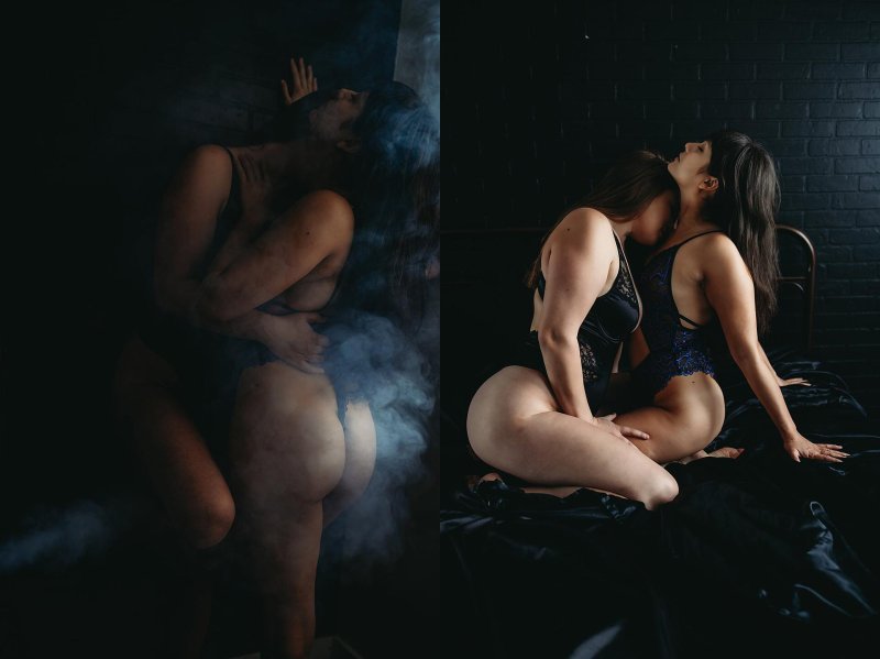 Erotic, Erotic pair, Lesbian stripper