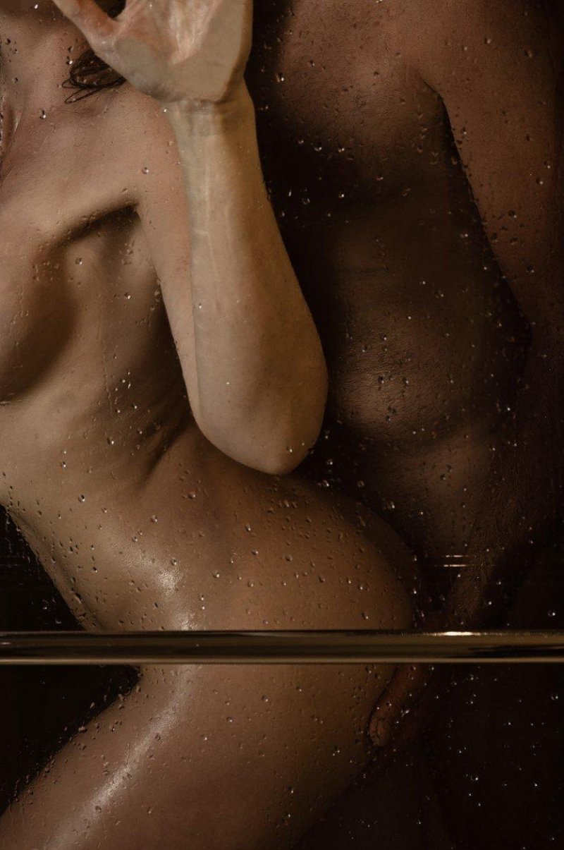 Naked women wash in the shower, Erotic, Couple erotic
