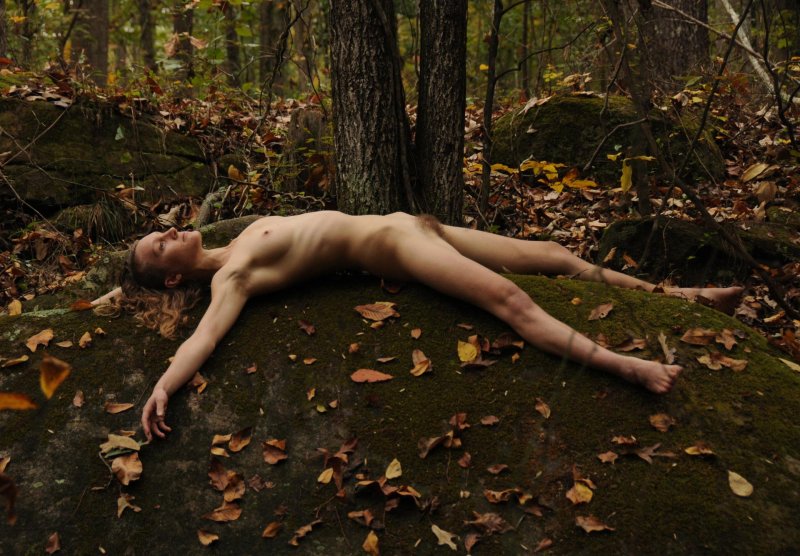In the forest erotica, Erotic, Naked in the forest