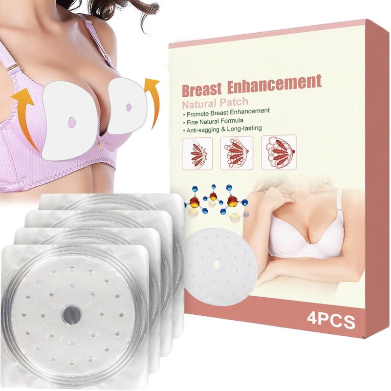 Breast enlargement, Plaster for breast augmentation, Breast patches