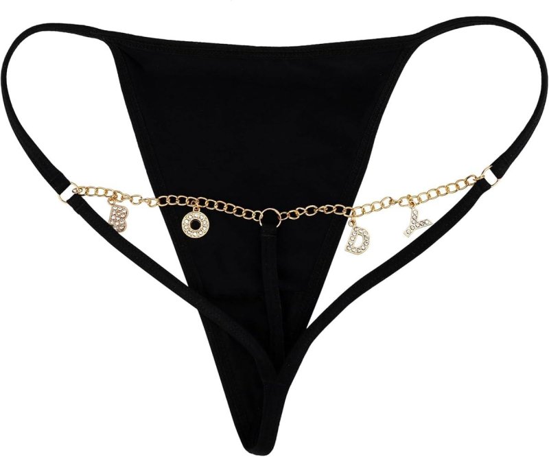 A chain at the waist, Things with a chain, Sexy thongs