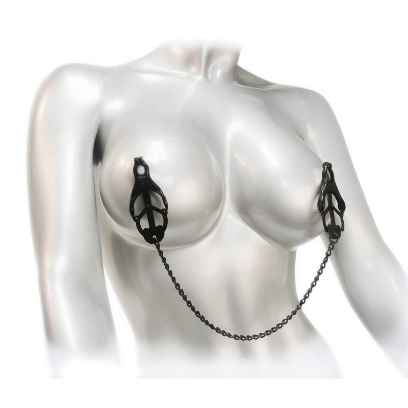 Metal clamps for nipples, Erotic clamps for nipples, Nipple clamps