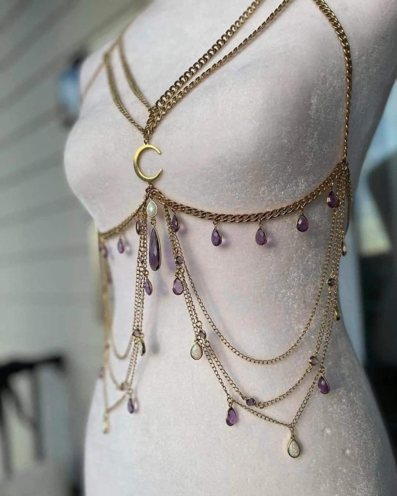 Body chain, Female decoration, Jewelry