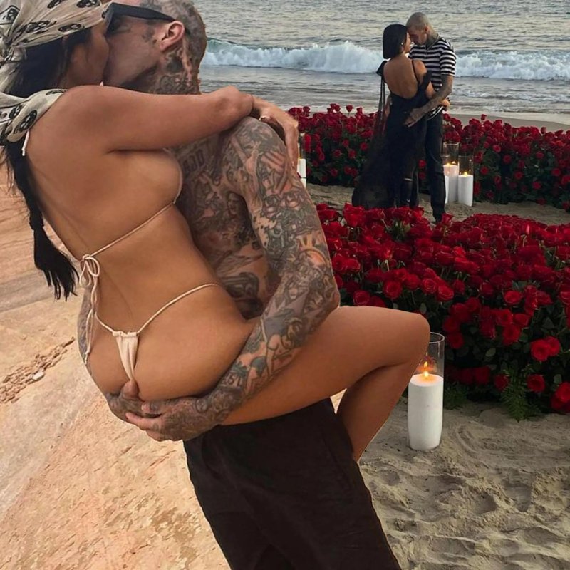 Travis barker kourtney kardashian, Courtney Kardashian and Travis Barker, Travis Barker and Kardashian