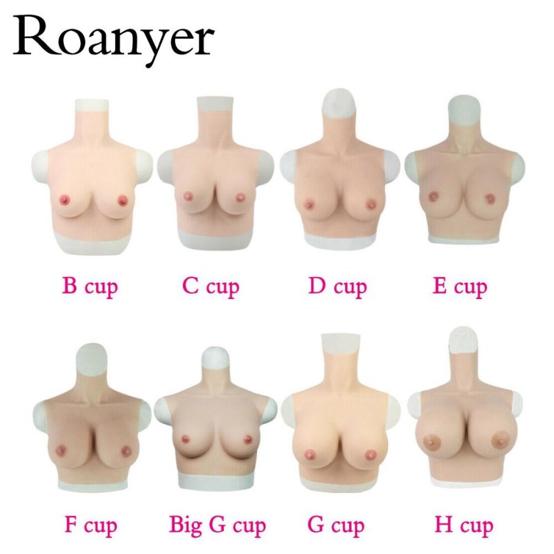 Breast silicone simulator, Artificial breasts, D cup breast