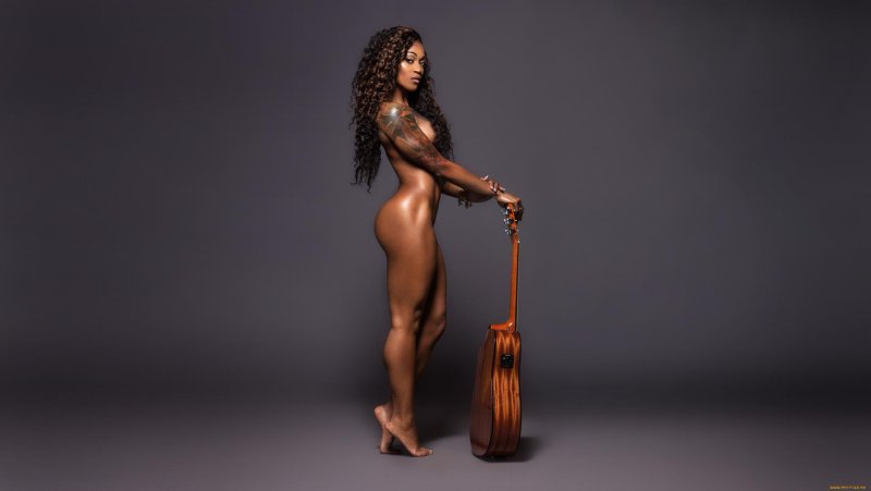 Naked sports black women, Eboni Bridges, Erotic Negritian