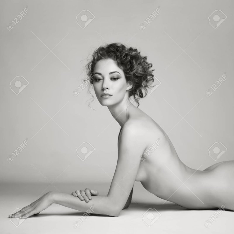 Erotic, Portrait of a naked girl, Portrait nude
