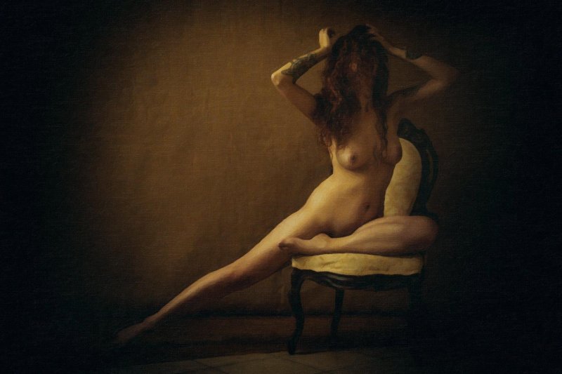 Professional portrait nude, Erotica beautiful, Photographer in the style of nude