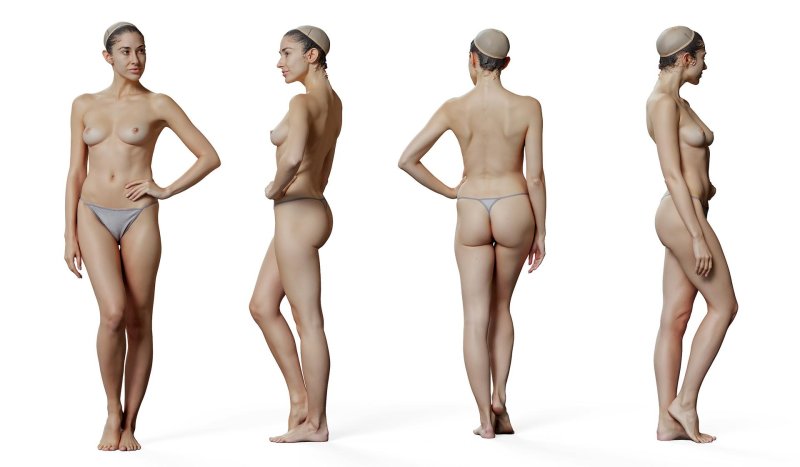 Bried body reference woman, Female figure reference, Reference of the female body
