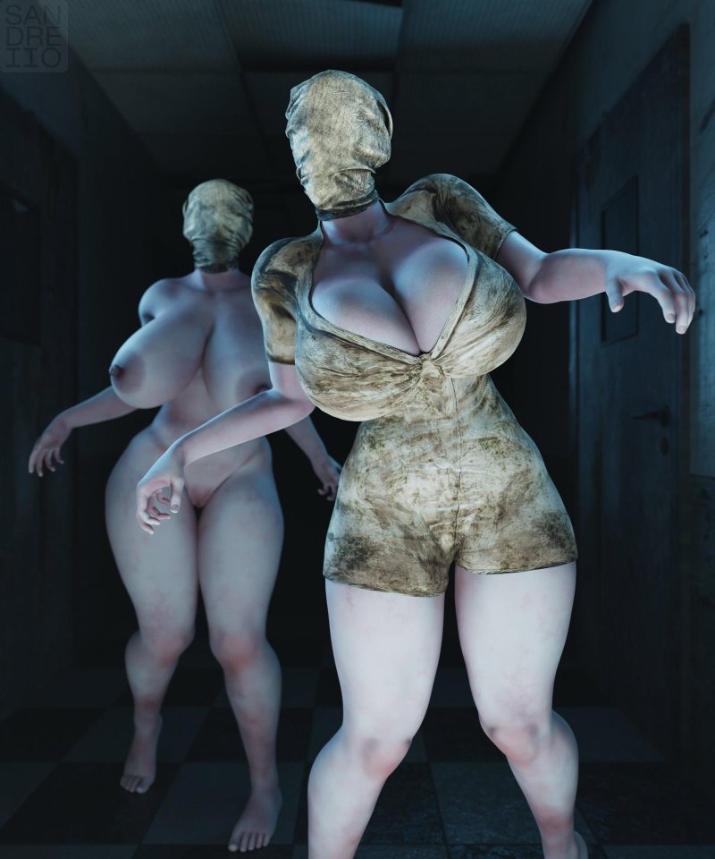 Silent hill nurse, Bubble head nurse, Naked nurses from Silent Hill