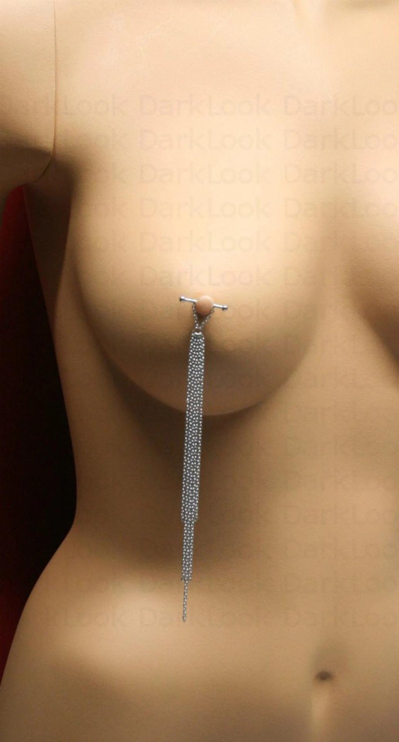 Nipple barbells, Nipples piercing, Nipple piercing