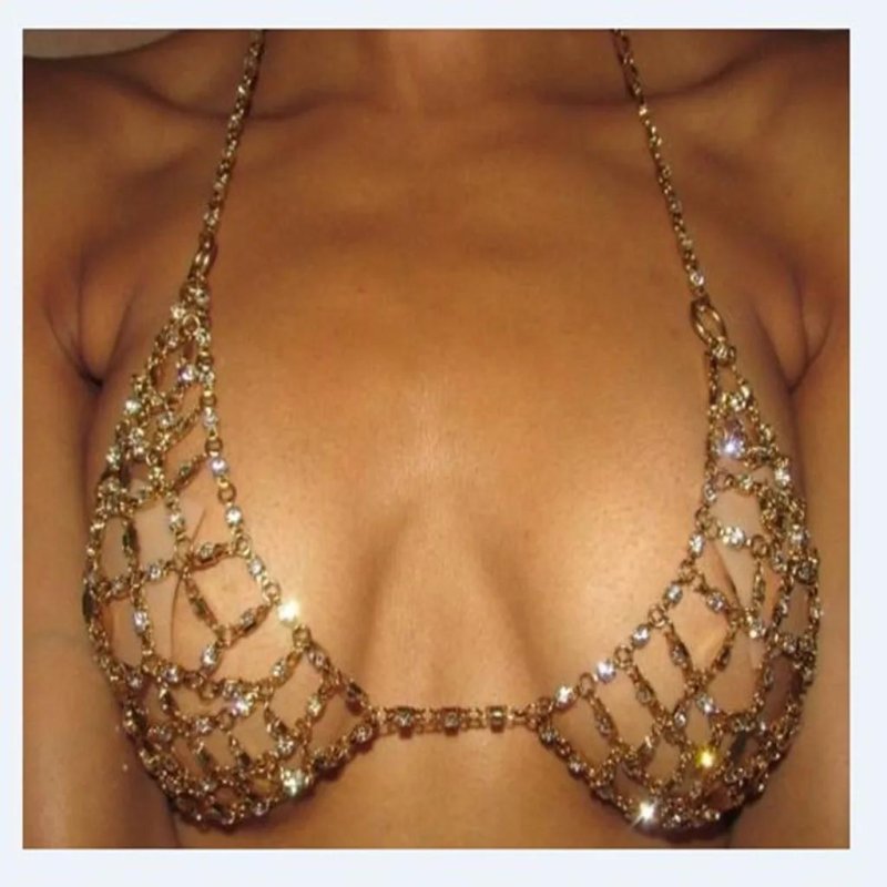 A chain on the chest, Body chain, Brand chain
