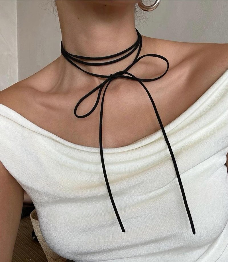 Chocker, Jewelry chocker, Chocker cord