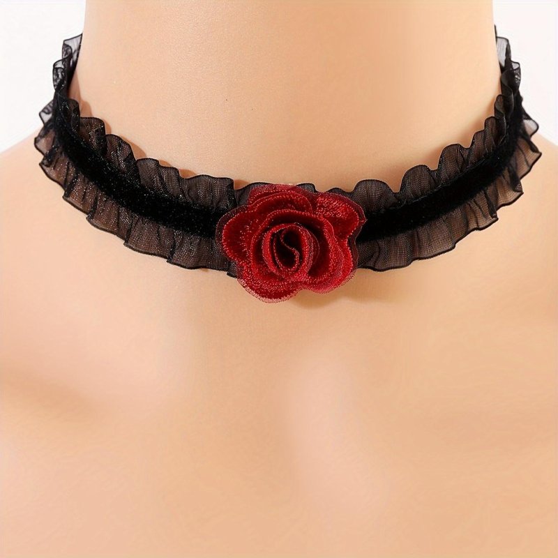Lace choker, Choker Necklace, Chocker
