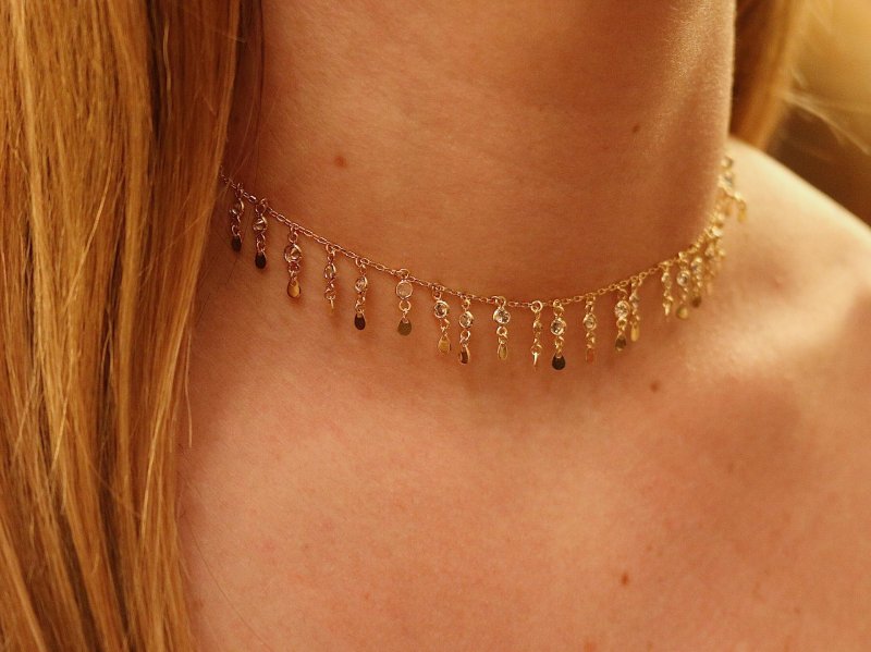 Choker necklace, Female necklace, Necklace