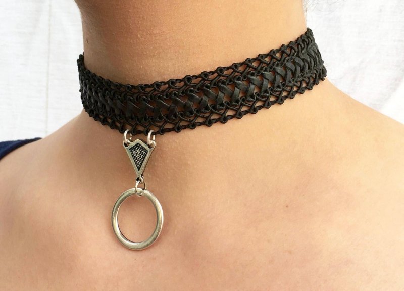 Chocker, Choker Black, Choker Necklace