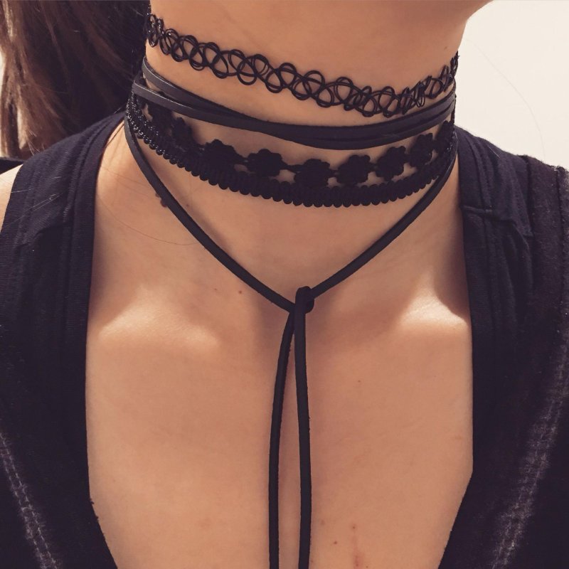 Choker Necklace, Coker necklace, Chocker jewelry