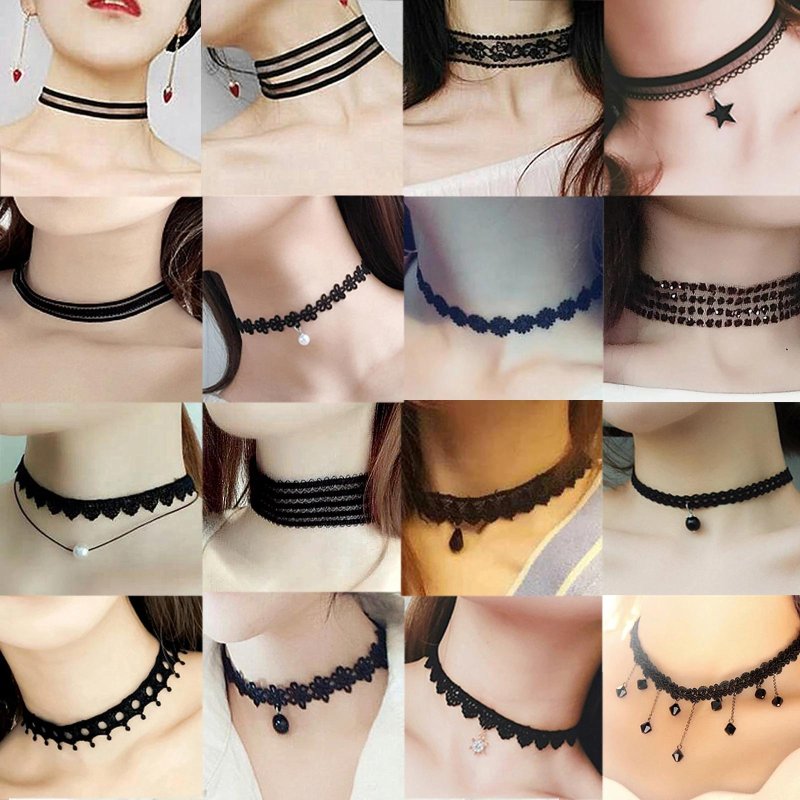 Choker in style, Choker Necklace, Chockers around the neck of women