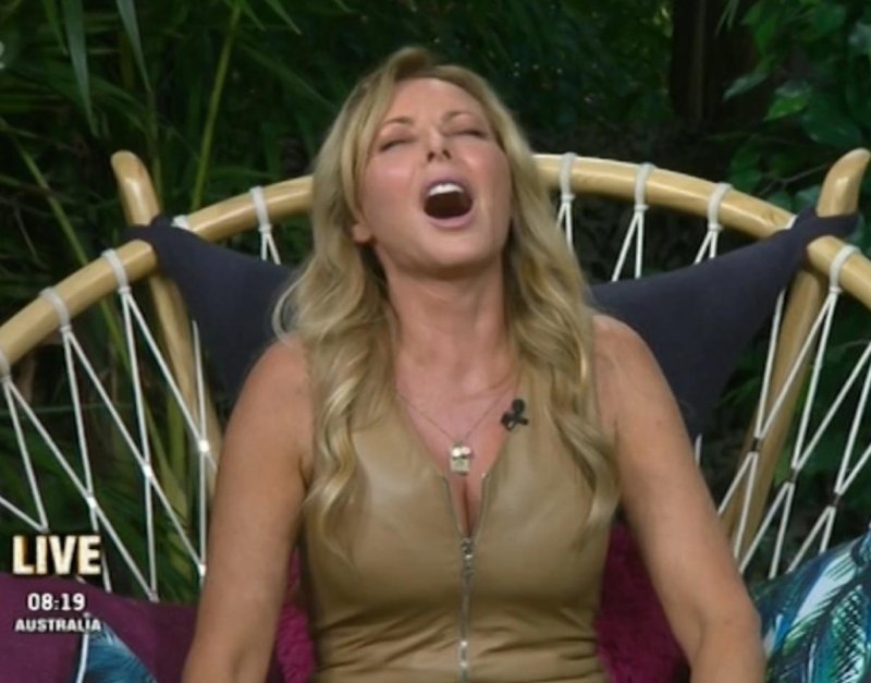 Carol vorderman, I m a celebrity get me out of here, Bushtucker trial