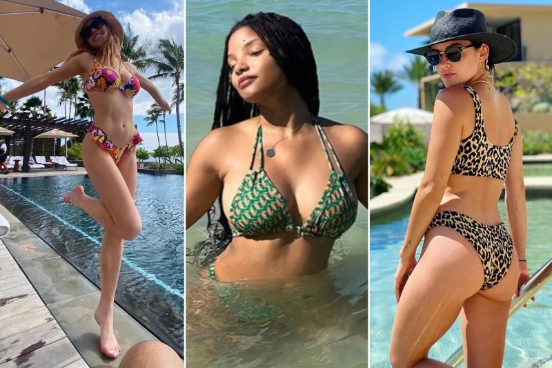 Lucy Hale, Holly Bailey Bikini, Lucy Hale figure