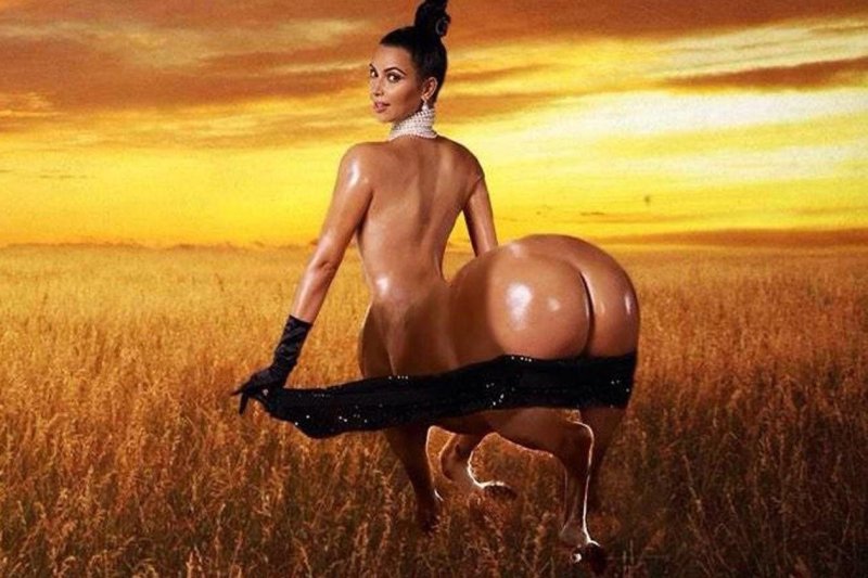 Priest Kim Kardashian, Kim Kardashian naked in oil, Naked ass Kim Kardashian